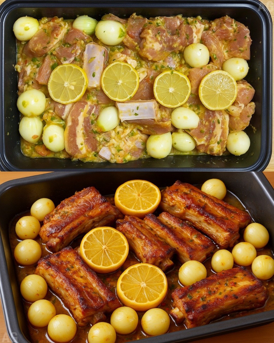 Costelinha de Porco no Forno 