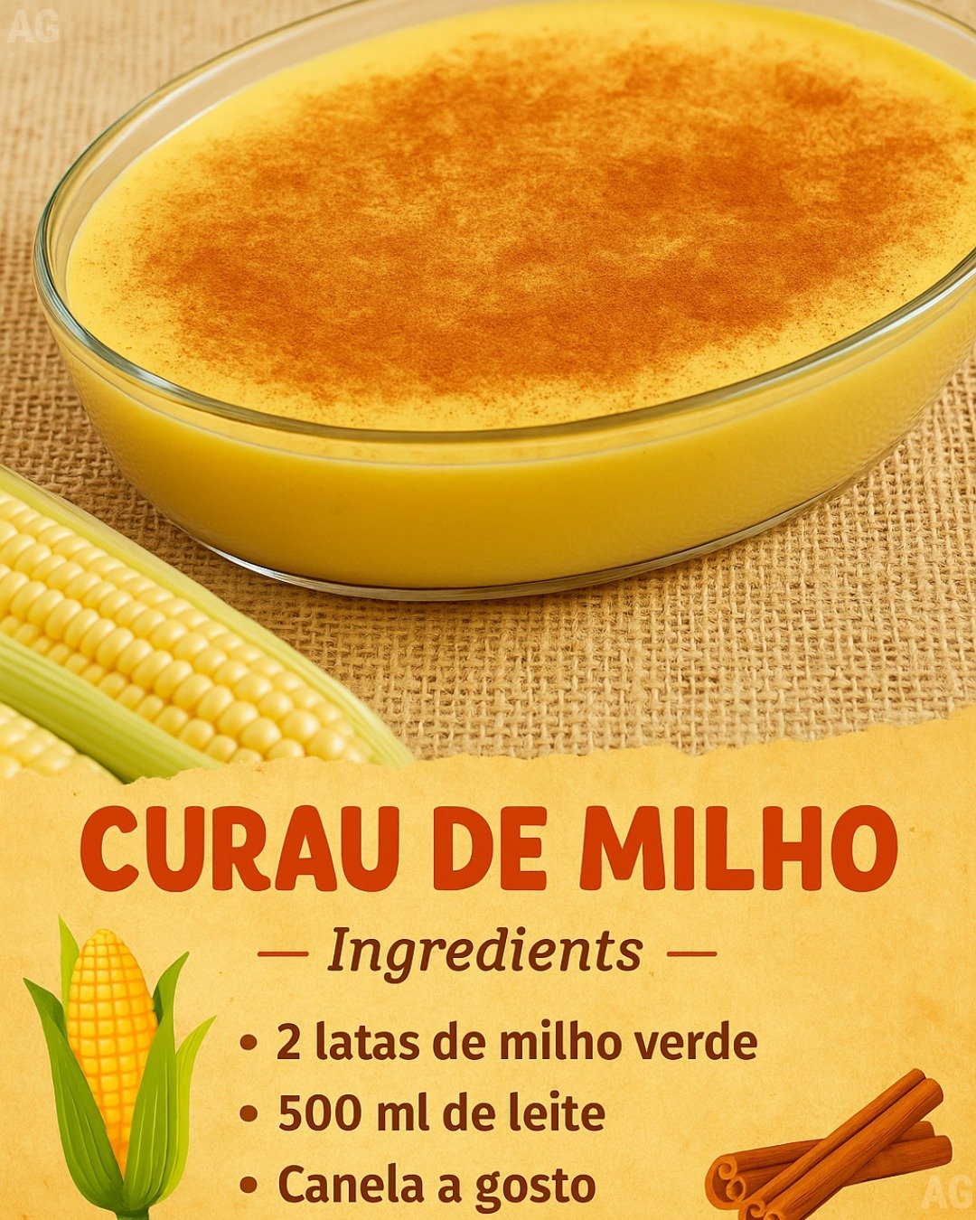 Curau de Milho