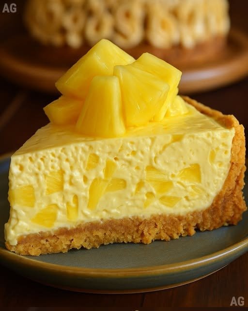 Cheesecake de Abacaxi