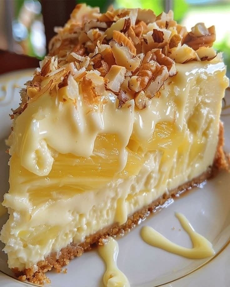 Torta de Abacaxi com Coco