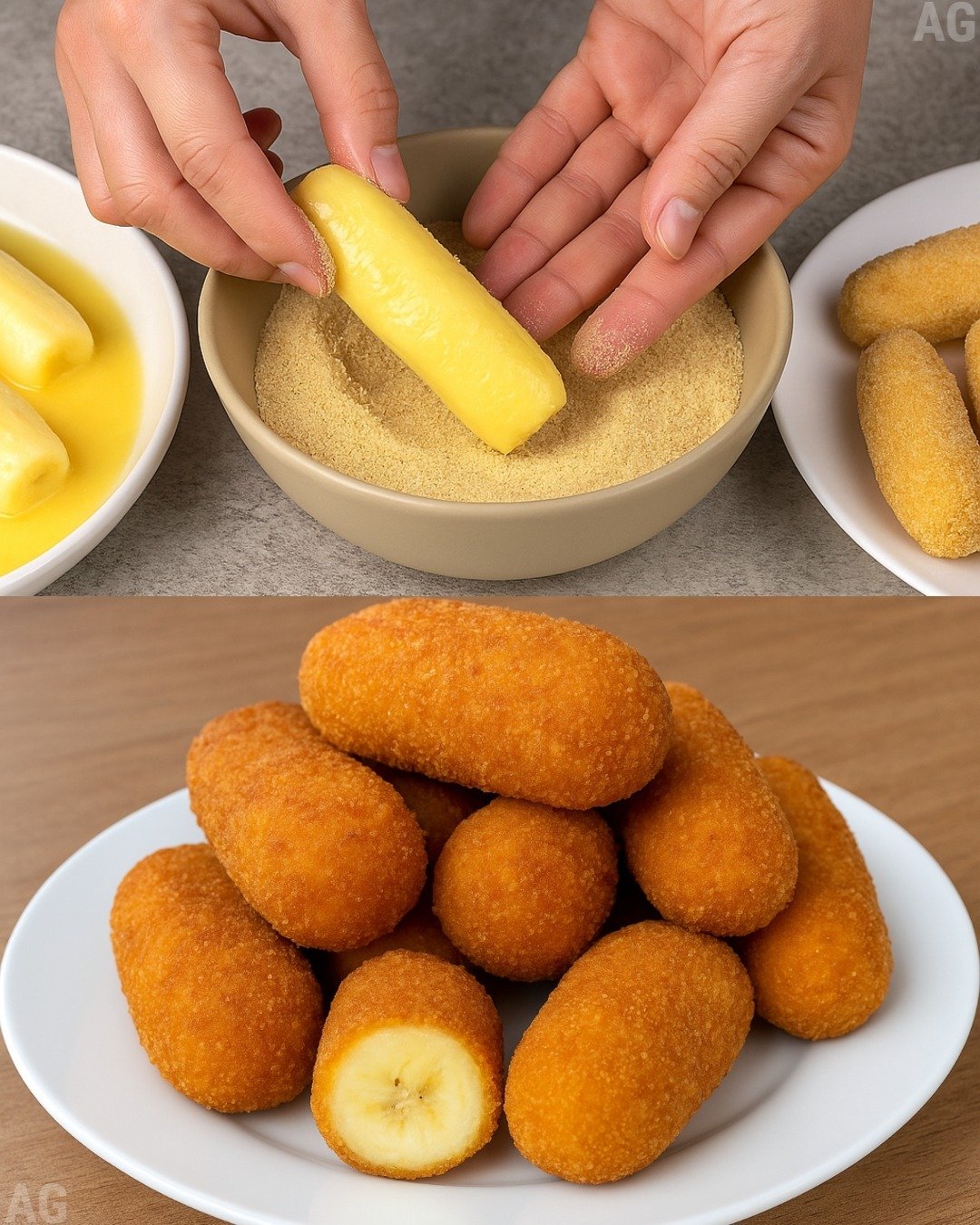 Banana à Milanesa