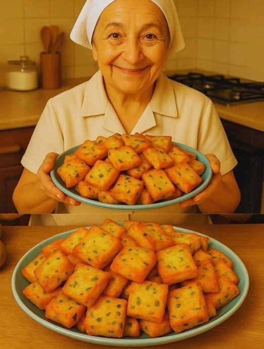 Salgadinho Crocante de Batata e Queijo