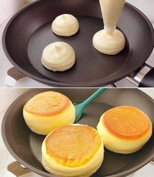 Bolo Nuvem de Frigideira