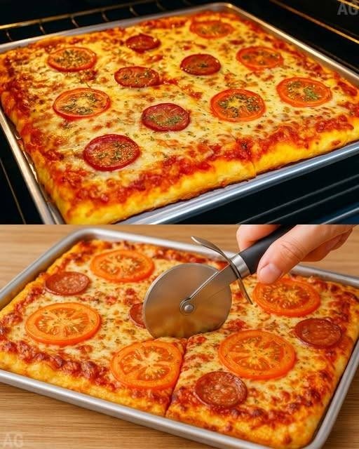 Pizza de Liquidificador