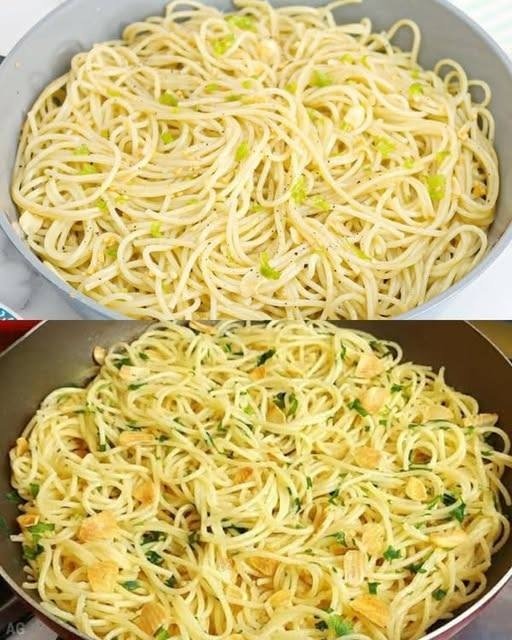 Macarrão a Alho e Óleo