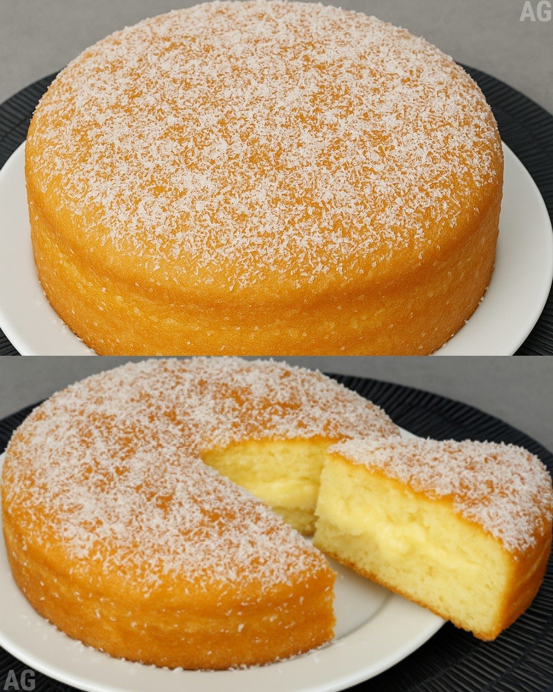 Bolo de Limão Cremoso 