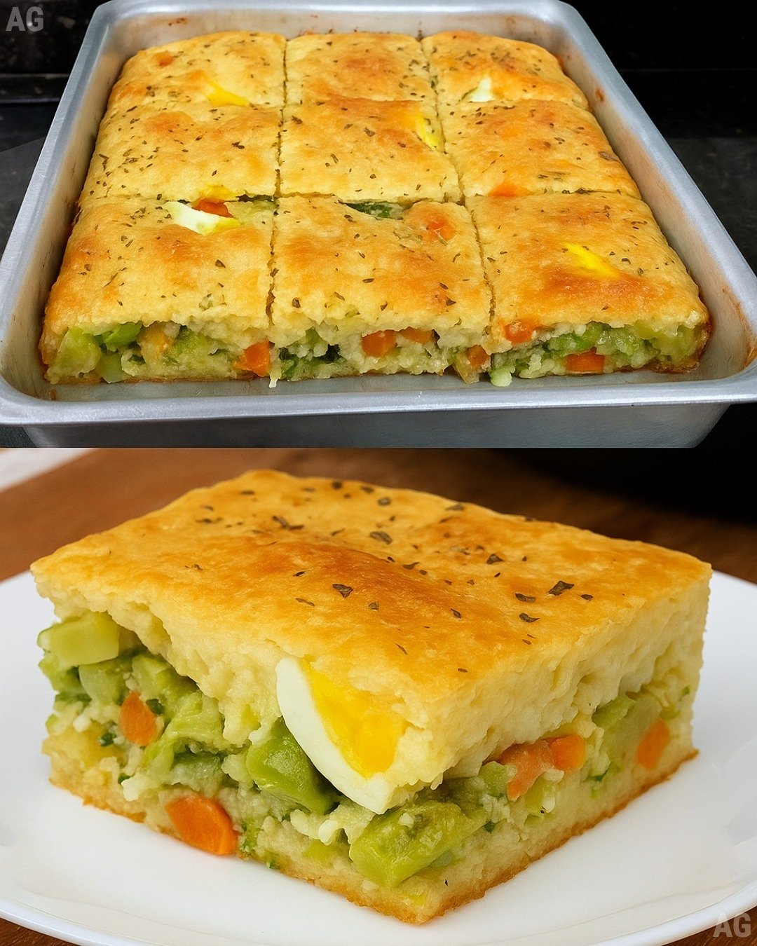 Torta de Legumes Suculenta