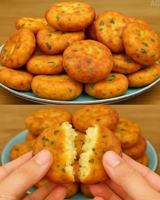 Bolinhos de Batata Crocante
