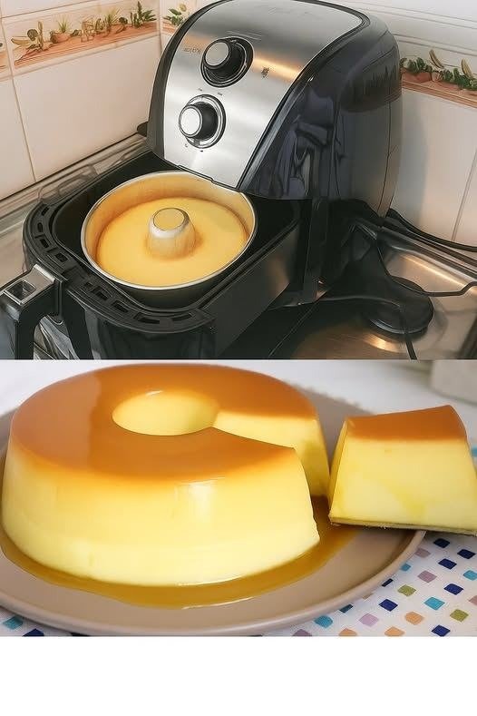 Pudim na Airfryer