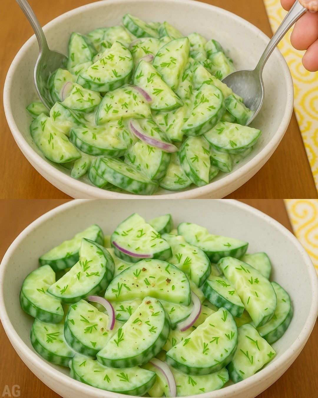Salada de Pepino