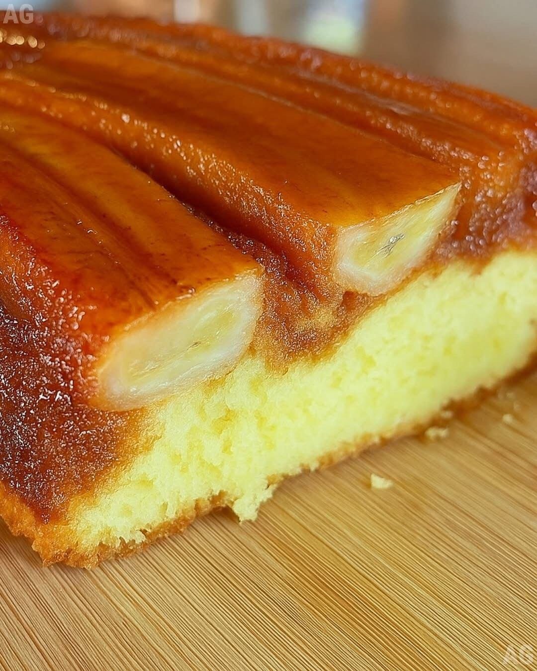 Bolo de Banana Fofinho
