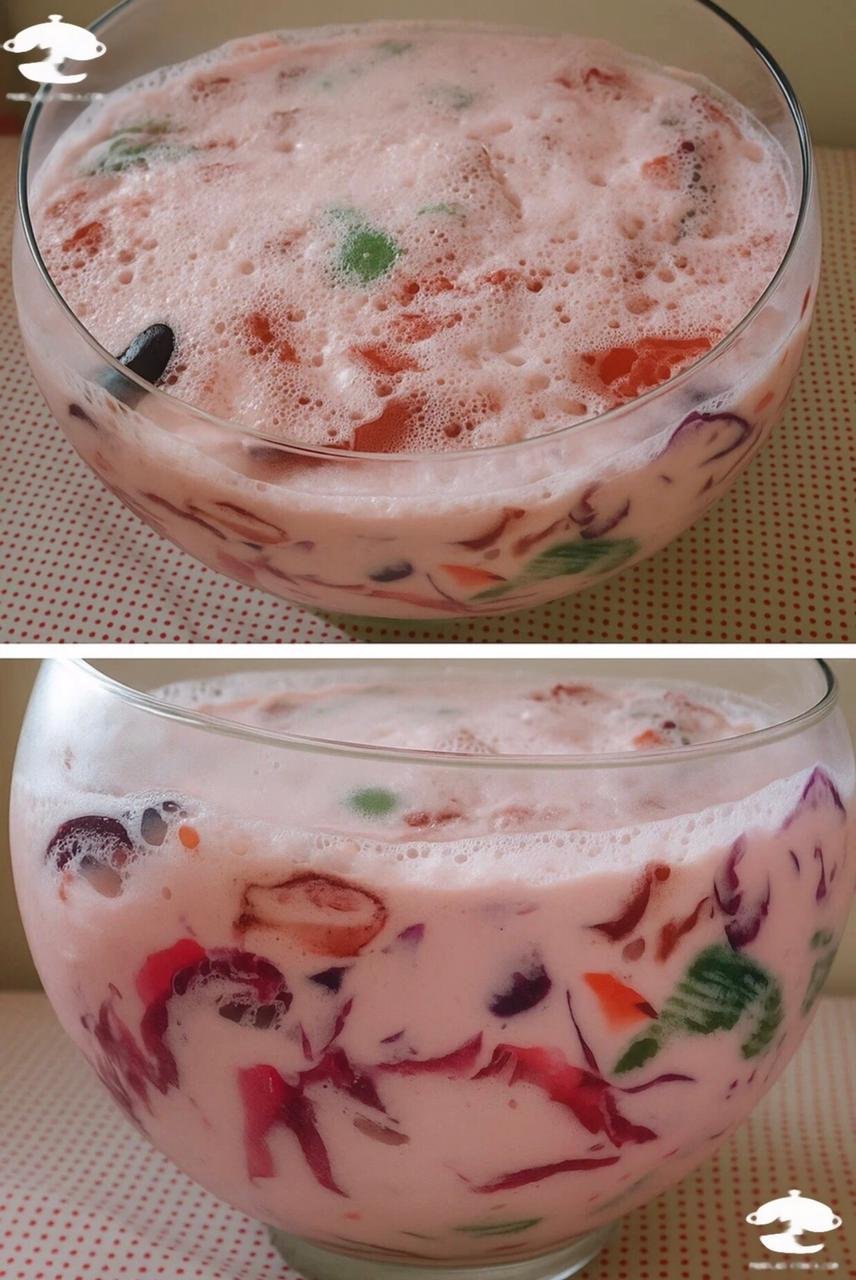 Gelatina Colorida com Guaraná