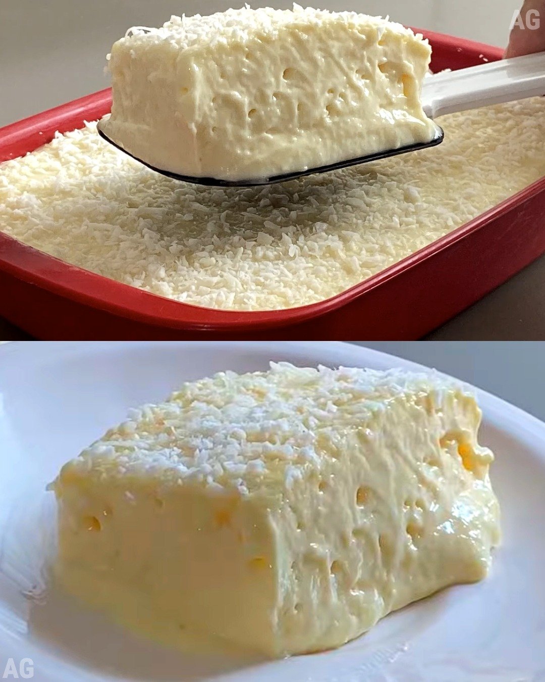 Mousse de Maracujá com Coco