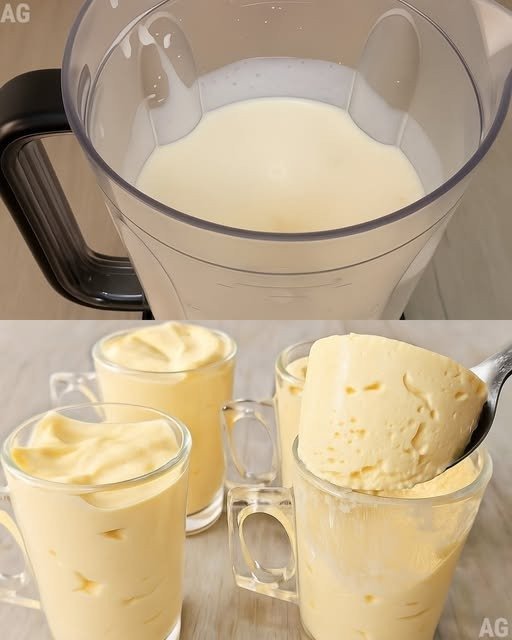 Mousse de Maracujá no Liquidificador