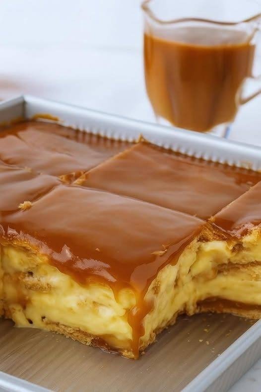 Bolo Eclair de Maçã