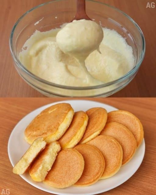 Panquequinha sem Forno