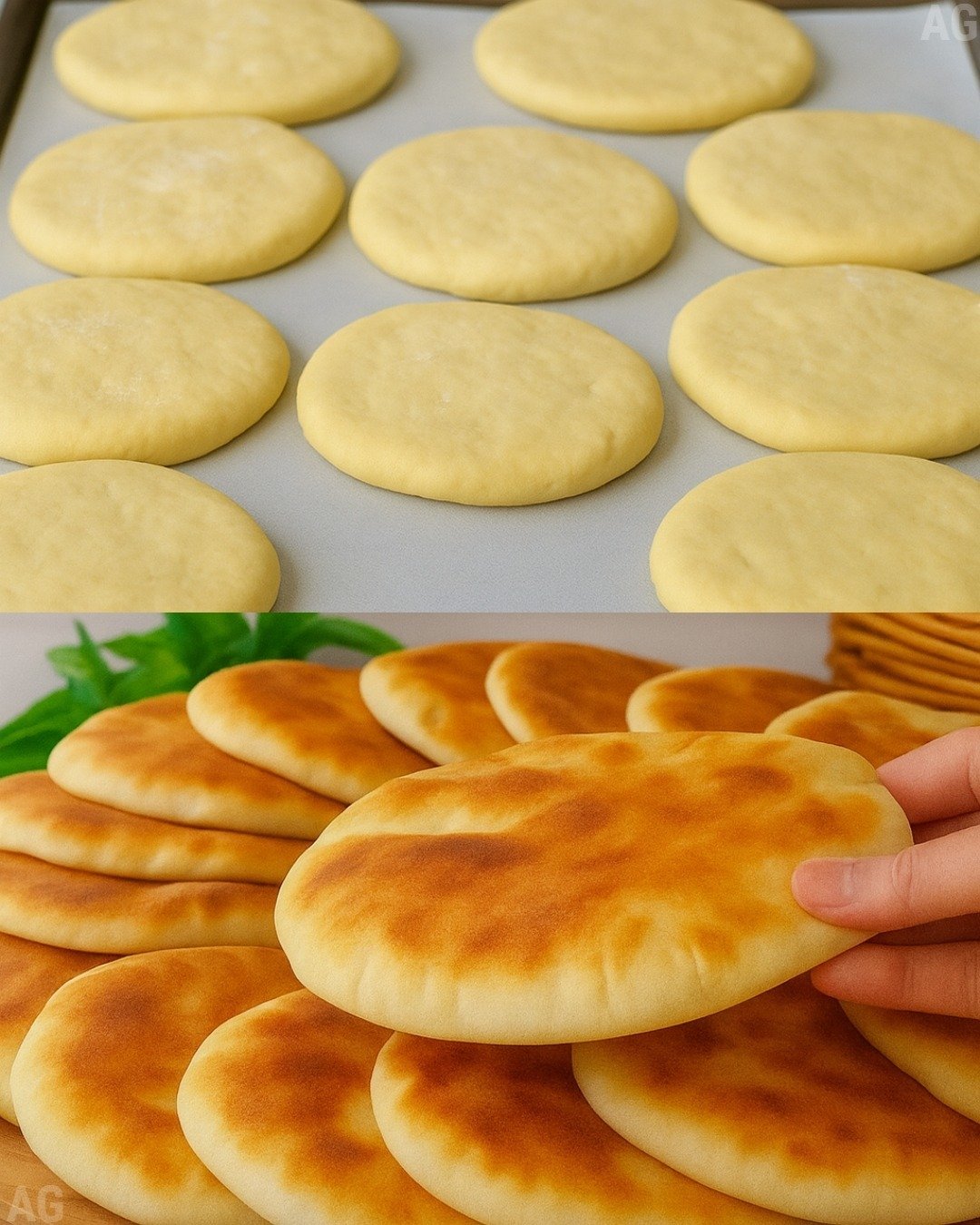 Pãozinho com 3 Ingredientes