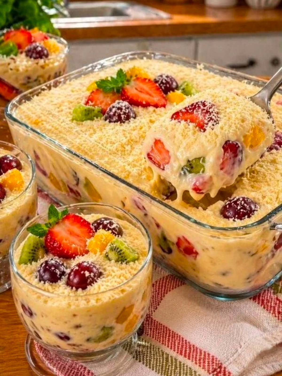 Creme de Ninho com Frutas