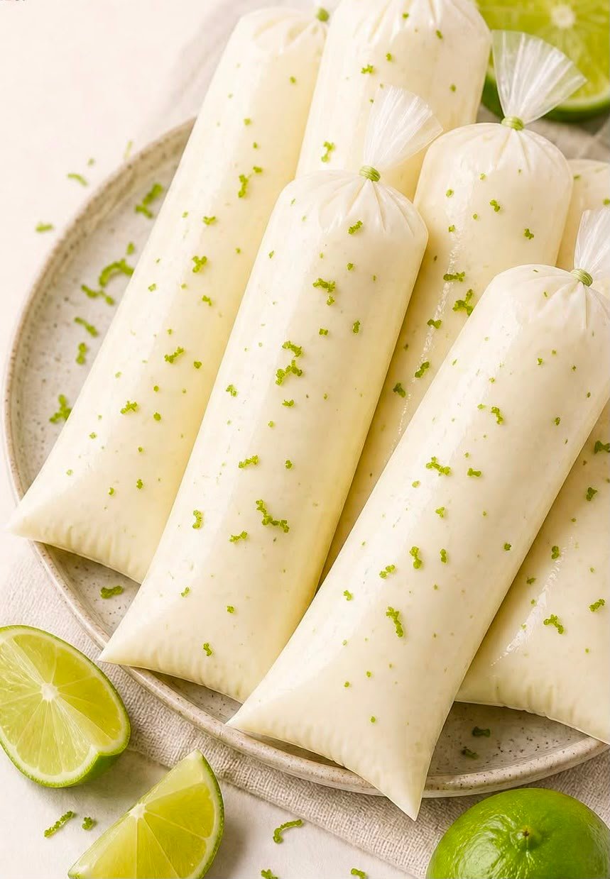 Geladinho de Limão Cremoso