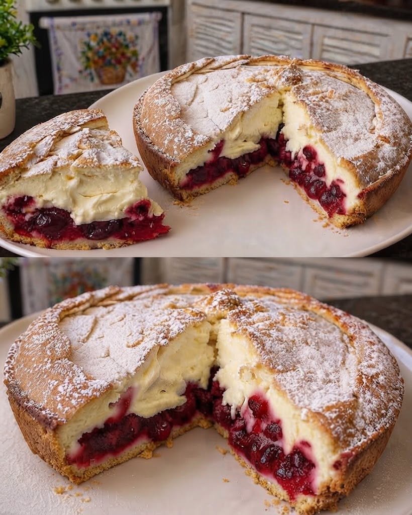 Bolo de Iogurte com Cereja