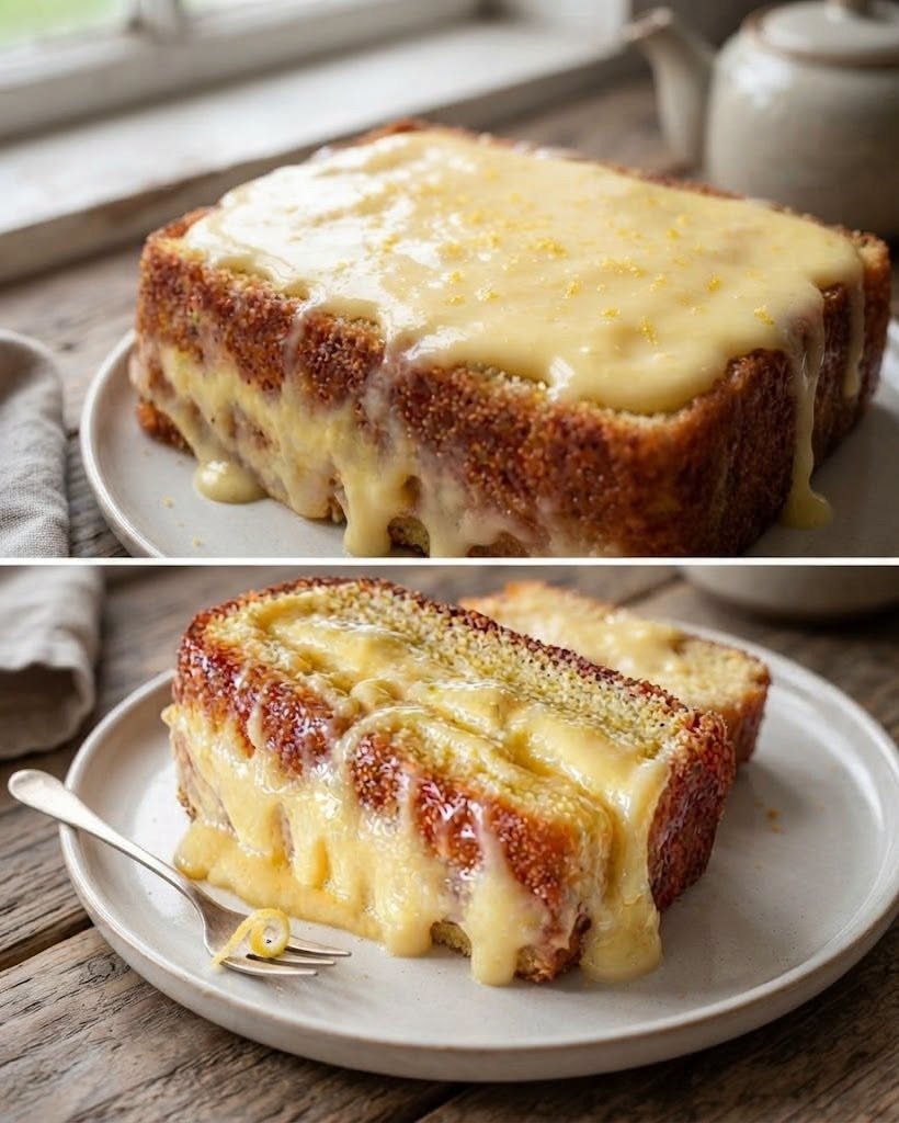 Bolo de Limão com Creme 