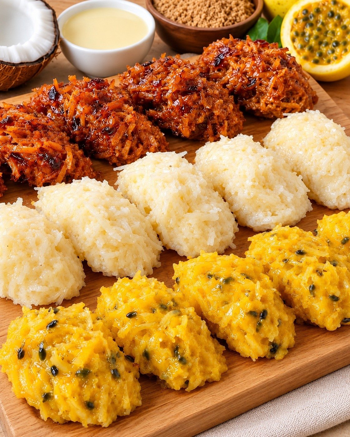 COCADA DE 3 SABORES