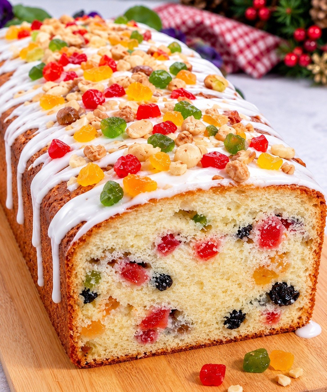 Bolo Colomba de Frutas